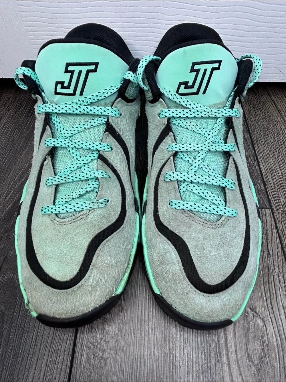Jordan Tatum 4 Green Glow US 7.5 Basketball Sneakers